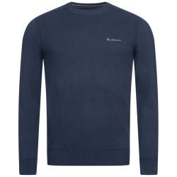 BEN SHERMAN Crew Neck Men Sweatshirt 0072163-NAVY