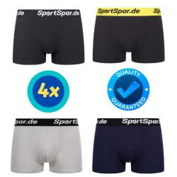 SportSpar Pnske Boxerky 4 Pack Mix