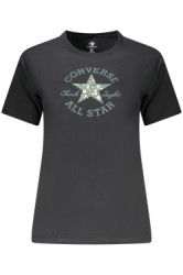 CONVERSE Converse T Shirt Maniche Corte Donna Nero