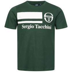 Sergio Tacchini Perfektn Pnske Triko Krtky Rukv Zelen