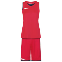 Zeus Kit Flora Dmsky basketbalov dres so ortkami erven 3XL 3XL