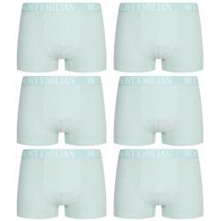 MONT EMILIAN "Rouen" Perfektn Pnske Boxerky Balenie 6 ks modr