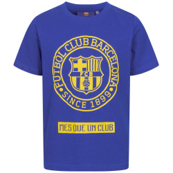 FC Barcelona FC Barcelona Emblem Kids T-shirt Blue FCB-2-024