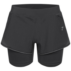 Gymshark Gymshark Speed 2-in-1 Women Shorts B2A5H-BBBB-BZ1