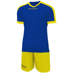 Givova Givova Kit Revolution Futbalov dres so ortkami modr lt