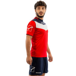 Givova Givova Kit Campo Set Jersey + Shorts black / red