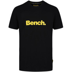 Bench Perfektné Pánske Tričko Krátky Rukáv Čierna