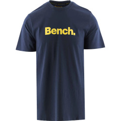 Bench Perfektné Pánske Tričko Krátky Rukáv Modrá