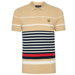 Lyle and Scott Lyle & Scott Block Stripe Pnska polokoea SP1355V-W122