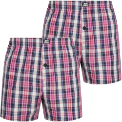 MONT EMILIAN MONT EMILIAN "Nantes" Men American Boxer Shorts Pack of 2 pink