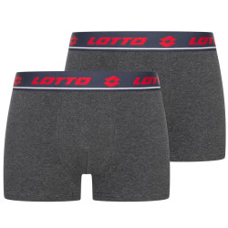 Lotto Lotto Men Boxer Shorts Pack of 2 red/anthracite 397994