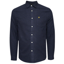 Lyle and Scott Lyle & Scott Tweed Check Men Long-sleeved Shirt LW1403V-Z271