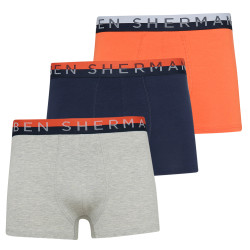 BEN SHERMAN BEN SHERMAN Sawyer Men Boxer Shorts Pack of 3 U5-1324-BS-3PKA