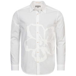 TED BAKER TED BAKER Strafod Men Long-sleeved Shirt 256271-WHITE