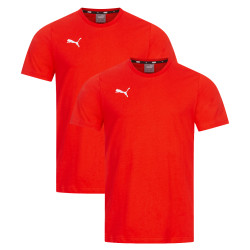 Puma PUMA TeamGoal Casual Detsk triko Balenie 2 ks 656709-01-2