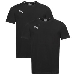Puma Perfektné Pánske Tričko Krátky Rukáv Čierna