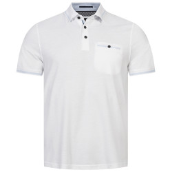 TED BAKER TED BAKER Tortila Stripe Collar Pnska polokoea 242808-WHITE