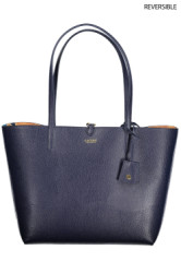 RALPH LAUREN Fantastick Dmska Kabelka 44x30x13 cm Modr