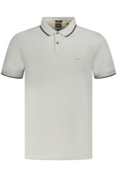 BOSS Boss Polo Maniche Corte Uomo Grigio
