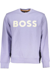 HUGO BOSS Hugo Boss Felpa Senza Zip Uomo Viola