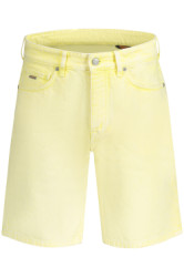 HUGO BOSS Hugo Boss Jeans Short Uomo Giallo