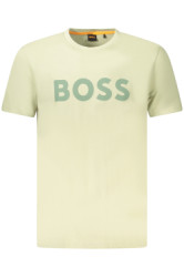 Boss Perfektn Pnske Triko Krtky Rukv zelen