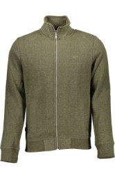 Pnska Mikina na zips Superdry zelen