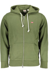 Pnska Mikina na zips LEVI'S zelen