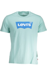 LEVI'S Perfektn Pnske Triko Krtky Rukv modr