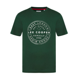 Lee Cooper Pnske Triko Cooper Logo Zelen