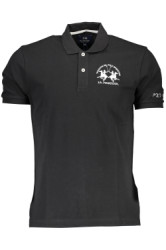 LA MARTINA La Martina Polo Maniche Corte Uomo Nero