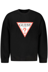 Pnska Mikina bez zipsu GUESS JEANS ierna