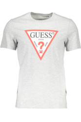 GUESS JEANS Perfektn Pnske Triko Krtky Rukv ed