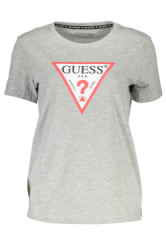 GUESS JEANS Perfektn Dmske Triko Krtky Rukv ed