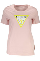 GUESS JEANS Perfektn Dmske Triko Krtky Rukv Ruov