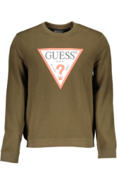 Pnska Mikina bez zipsu GUESS JEANS zelen
