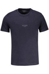 GUESS JEANS Perfektn Pnske Triko Krtky Rukv modr