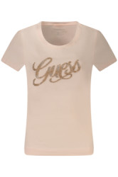 GUESS JEANS Perfektn Dmske Triko Krtky Rukv Ruov