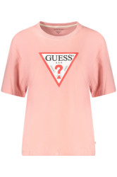 GUESS JEANS Perfektn Dmske Triko Krtky Rukv ruov