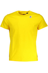K-WAY K Way T Shirt Maniche Corte Uomo Giallo