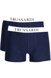 TRUSSARDI Perfektn Pnske Boxerky  Modr