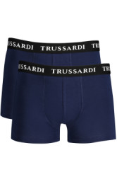 TRUSSARDI Perfektn Pnske Boxerky  Modr