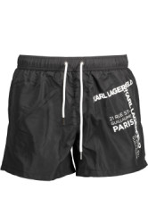 KARL LAGERFELD BEACHWEAR Perfektn Pnske Plavky ierna