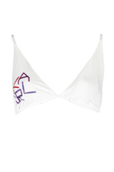 KARL LAGERFELD BEACHWEAR Perfektn Dmske Plavky Vrchn diel Biela