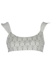 KARL LAGERFELD BEACHWEAR Perfektn Dmske Plavky Vrchn diel Biela