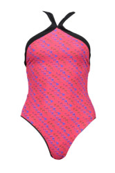 KARL LAGERFELD BEACHWEAR Perfektn Dmske Jednodielne Plavky erven
