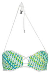 KARL LAGERFELD BEACHWEAR Perfektn Dmske Plavky Vrchn diel Zelen