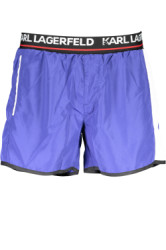 KARL LAGERFELD BEACHWEAR Perfektn Pnske Plavky Modr