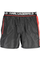 KARL LAGERFELD BEACHWEAR Perfektn Pnske Plavky ierna
