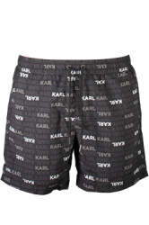 KARL LAGERFELD BEACHWEAR Perfektn Pnske Plavky ierna